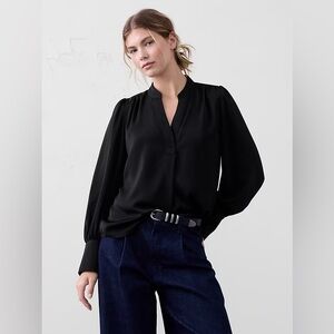 Banana Republic Black Blouse